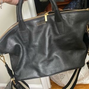 Barney’s ny leather tote